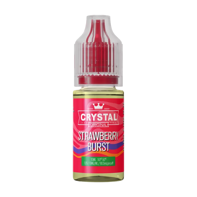 Strawberry Burst Nic Salt by SKE Crystal 10ml - 10mg - Vape Product