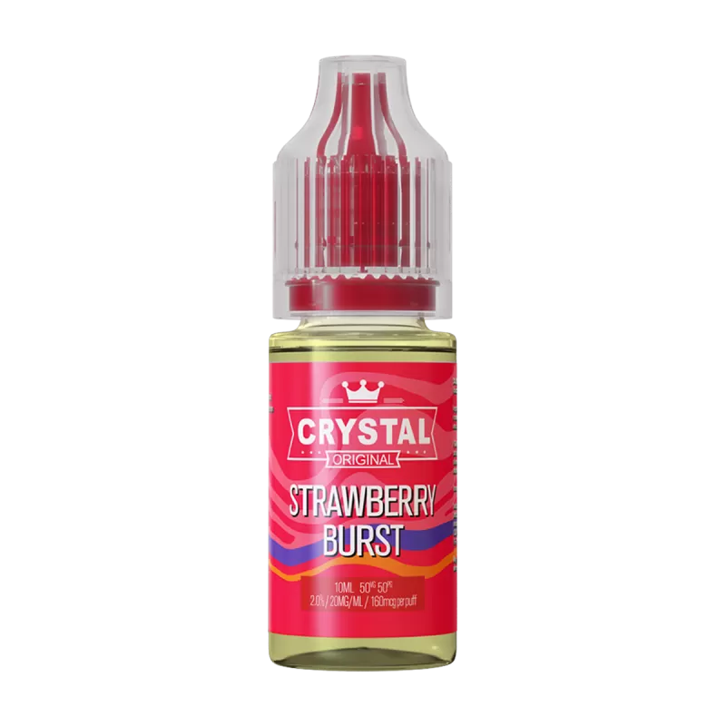 Strawberry Burst Nic Salt by SKE Crystal 10ml - 10mg - Vape Product - Image 2
