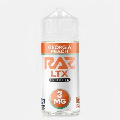 RAZ LTX Georgia Peach E-Liquid 100mL - Vape Product, Vape Product