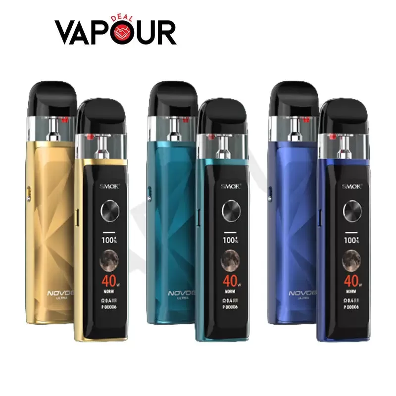 Smok Novo 6 Ultra Pod Kit - Silver - Vapourdeal Co