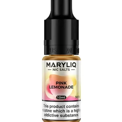 Lost Mary Maryliq Pink Lemonade Nic Salt Vape Juice - Strength 10mg