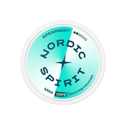 Nordic Spirit Spearmint Mini Nicotine Pouches - Regular - 3mg