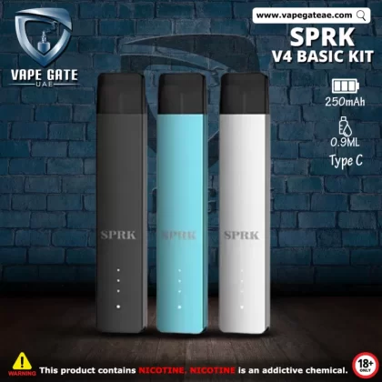 SPRK BASIC VAPE KIT V4 - Classic Silver