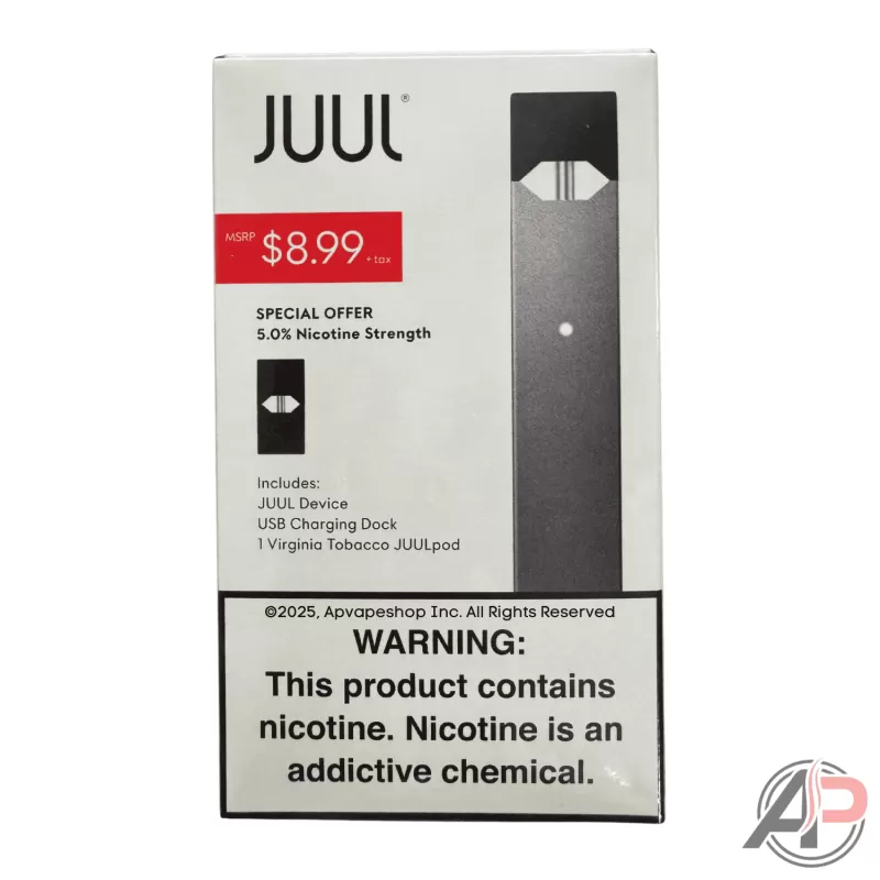 Juul Virginia Tobacco Starter Kit 1 Pod + Device – Special Offer - Image 2