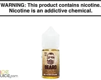 NO. 32 BY BEARD SALT 30ML - Vape Product, Vape Product