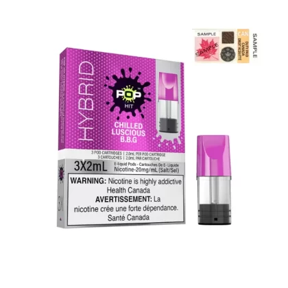 POP HITS HYBRID PODS – CHILLED LUSCIOUS BUBBLEGUM