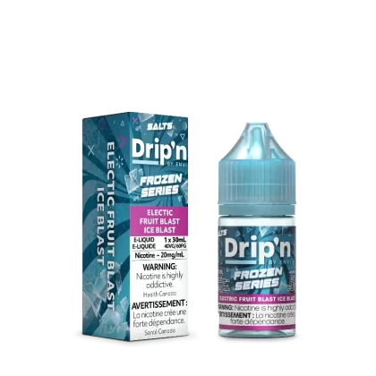 Drip’n Frozen Series Nicotine Salt 30mL – Electric Fruit Blast Ice