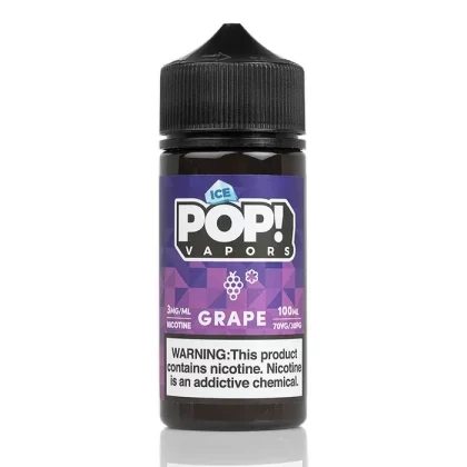 Grape ICED – POP! Vapors – 100mL