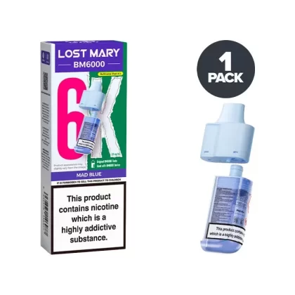 Mad Blue Lost Mary BM6000 Refill Pack - Ecigdepot
