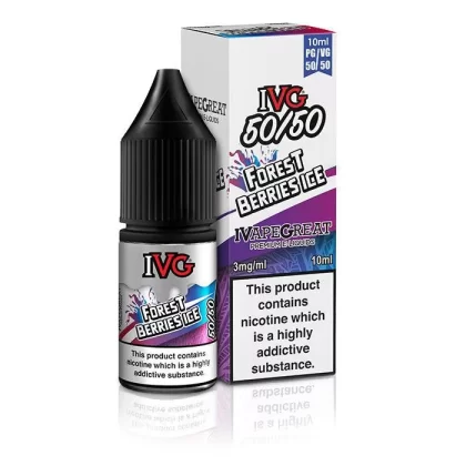 IVG 50/50 Forest Berries Ice 10ml Nic Salt Vape Juice - Strength 6mg
