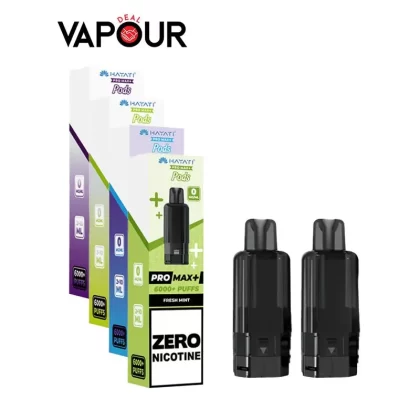 Hayati Pro Max Plus 6000 Zero Nicotine Pods - Blue Sour Raspberry