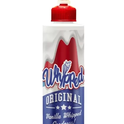 Whipped Original 200ml Shortfill E-Liquid - Choose Flavour#Vanilla Whipped