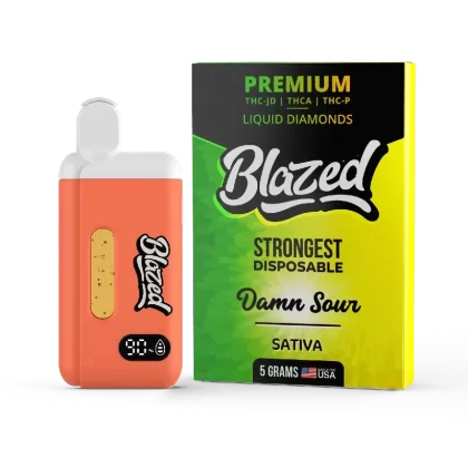 Binoid : THCA + Delta 9P 5 Gram Disposable – Blazed