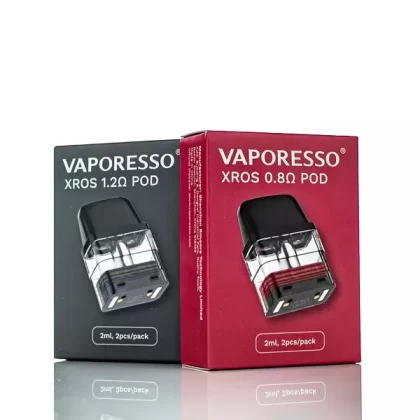 Vaporesso XROS Replacement Pods - Pack of 4 - 0.8 ohm Mesh - 2ml