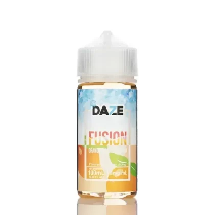 7 Daze Fusion Orange Cream Mango CHILLED Vape e-Liquid 100mL - Vape Product, Vape Product