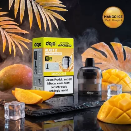 Vaporesso Dojo Blast X Pod Nachfüllbehälter 10ml – Mango Ice – 20mg