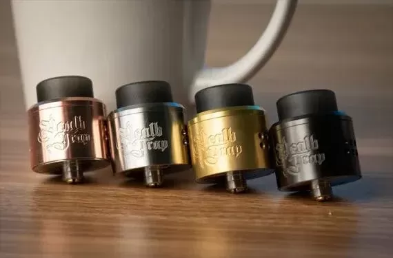 Deathwish Modz Deathtrap 2 RDA - colour#Stainless Steel>Gunmetal>Brass>Copper