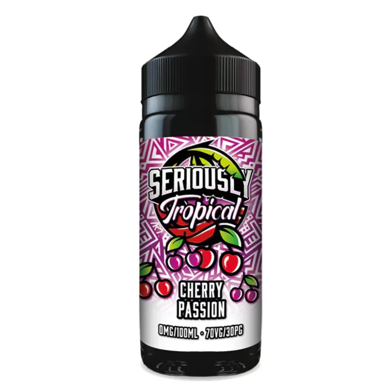 Seriously Tropical Cherry Passion 100ml Short Fill E Liquid - Vape Product, Vape Product