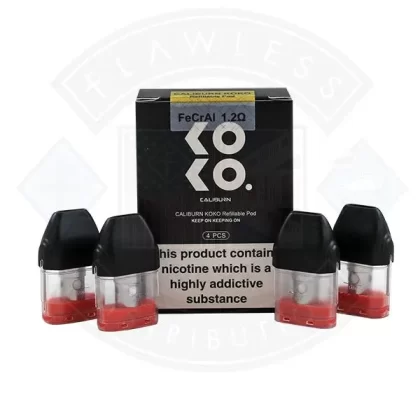 Uwell Caliburn Koko Pod 1.2ohm 4 pcs/pack - Eliquidsupply