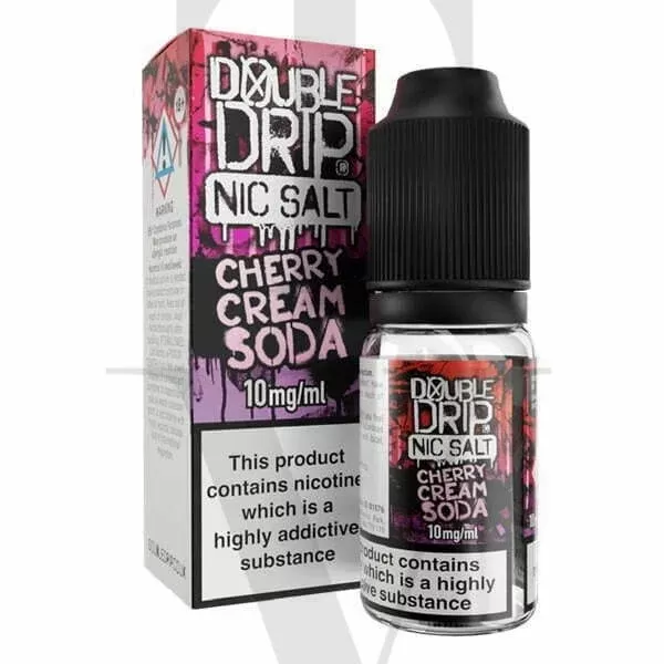 DOUBLE DRIP CHERRY CREAM SODA NIC SALT E-LIQUID