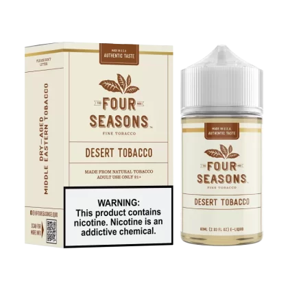 FOUR SEASONS - Desert Tobacco - 60ML E-Liquid - 12MG
