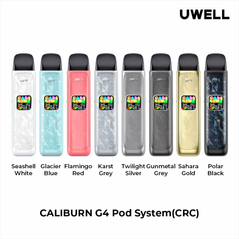 UWELL CALIBURN G4 OPEN POD KIT - Glacier Blue