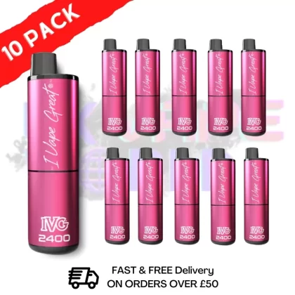 Box Of 10 – Watermelon Edition IVG 2400 Prefilled Pen Kit