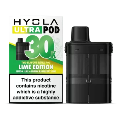 Hyola Ultra 30K Prefilled Replacement Pods Lime Edition - Ejuicewarehouse