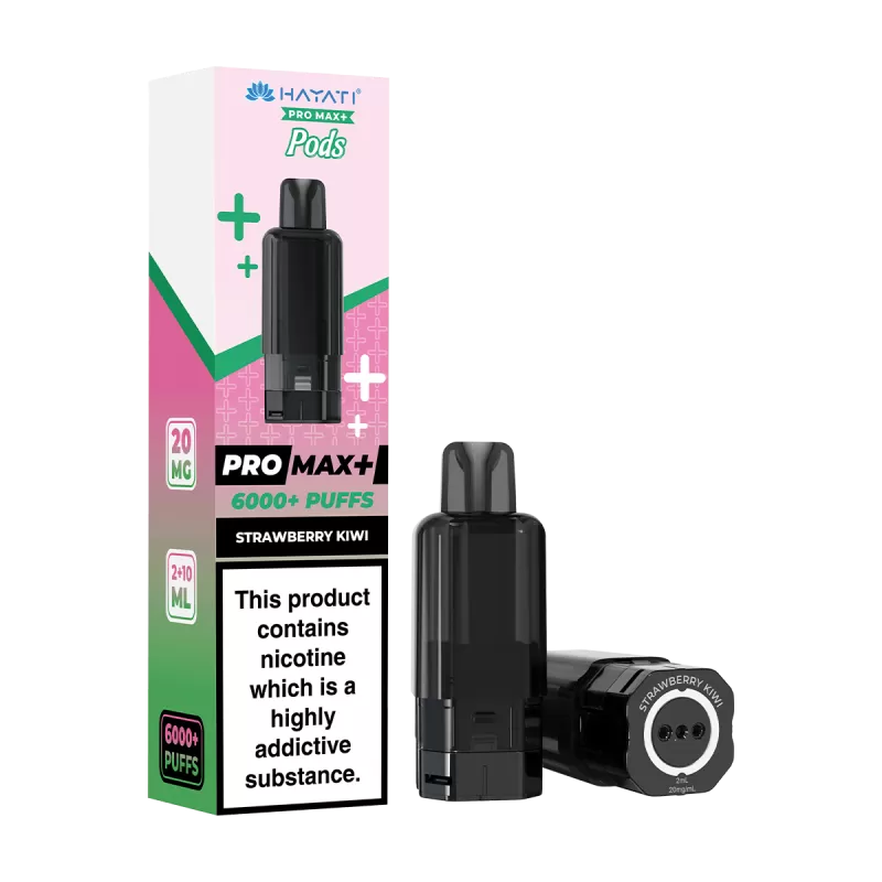 Strawberry Kiwi Hayati Pro Max+ Refill Pack - 20mg - Vape Product