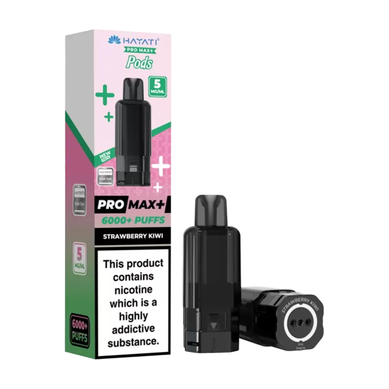Strawberry Kiwi Hayati Pro Max+ Refill Pack - 20mg - Vape Product - Image 2