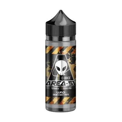 Area 51 U.F.O 100ml Shortfill E-Liquid - 2 x 18mg Nic Shots