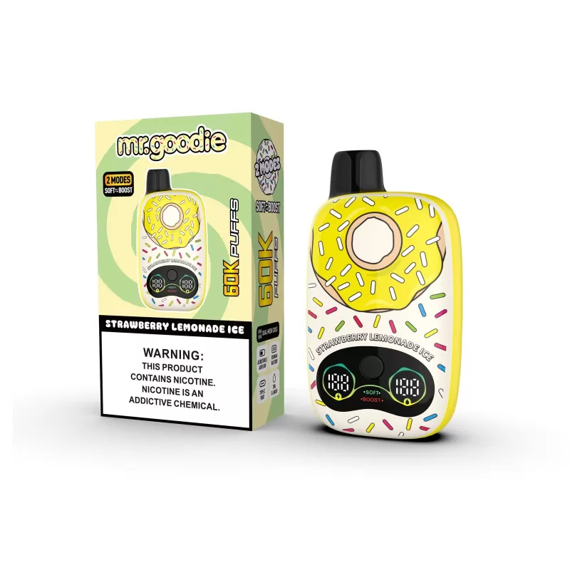 Mr.Goodie Donut 60000 60K Puffs Adjustable Airflow Dual Mesh Original Disposable Vape - Vapeq10 - Image 3