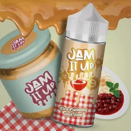 Rice Pudding and Jam by Jam It Up – 100ml 0mg