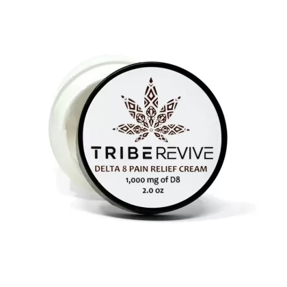 TribeTokes Delta 8 THC Pain Relief Cream | Cannabis Topical for Arthritis, Muscles, Joints