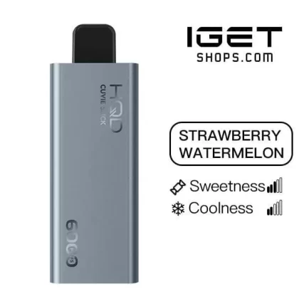 HQD Cuvie Slick 6000 – Strawberry Watermelon - Ozvapeone (693F5D)