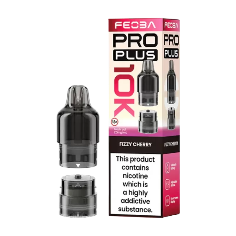 Feoba Pro Plus 10K Pods - Fizzy Cherry - Ecigwizard - Image 3