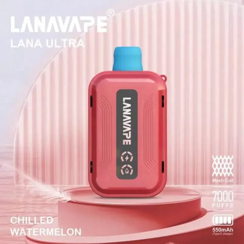 LANA ULTRA 7000 Puffs - Green Apple Grape - Sgvapeshubsafety - Image 2