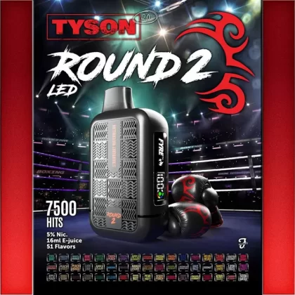 Tyson 2.0 7500 Disposable – Liquidation *Bargain Bin*