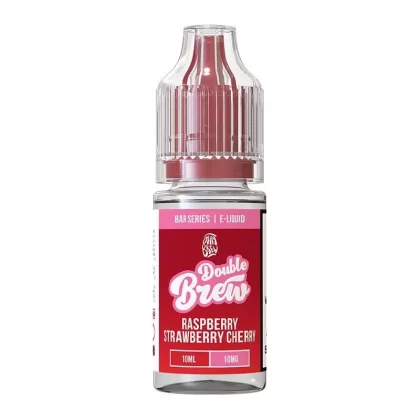 Strawberry Raspberry Cherry By Double Brew 10ml - Nicotine Strength#10mg (Salt)>20mg (Salt)>5mg (Salt)