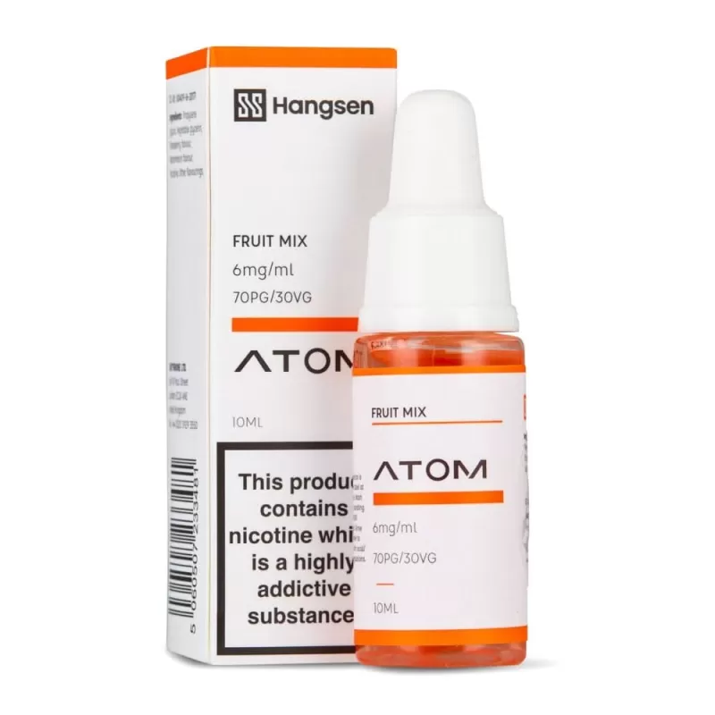 Fruit Mix E-Liquid Atom Series by Hangsen (10ml) - 0mg