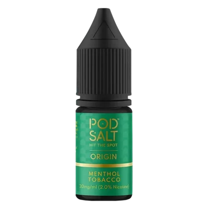 Pod Salt Origin Menthol Tobacco Nic Salt Vape Juice