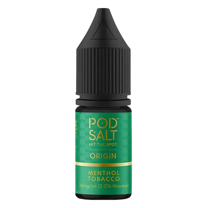 Pod Salt Origin Menthol Tobacco Nic Salt Vape Juice