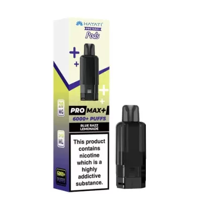 Hayati Pro Max Plus 6000 Prefilled Pod + Refill Container - Lemon Pineapple