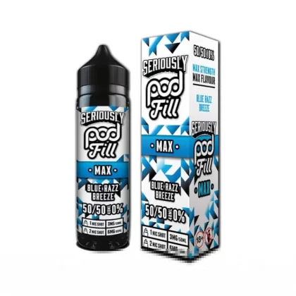Seriously Pod Fill Max Blue Razz Breeze