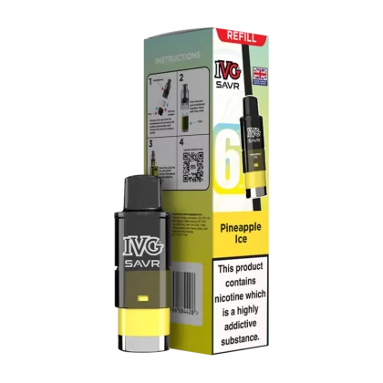 Pineapple Ice IVG SAVR Refill Pack - 20mg - Vape Product (59FEA2)