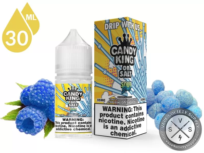 Sour Straws Candy King On Salt 30ml