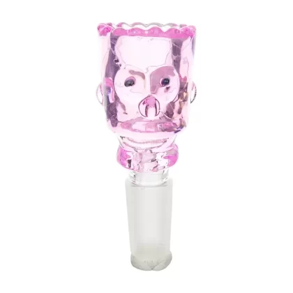 Pink Bart Bowl – 14mm Male - Vape Store