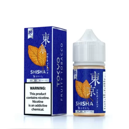 Tokyo Silver Shisha Series – Fruity Tobacco 30 ml (20/30/50mg) - Vapebar Pk