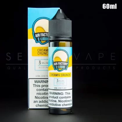 Air Factory – Creamy Crunch/Kookie Krunch Eliquid 60ml