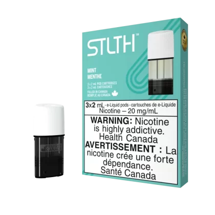 STLTH Pod Pack - Mint - 20 mg/mL (wholeseller) - Excise ON, 20 mg/mL (wholeseller) - Excise AB